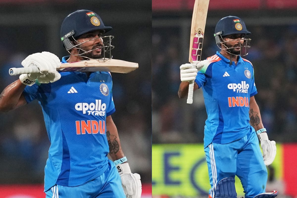 फ्लावर नहीं फायर है मैं... नीतीश रेड्डी का 'पुष्पा' सेलिब्रेशन देखा क्या? अल्लू अर्जुन के स्टाइल में मनाया फिफ्टी का जश्न