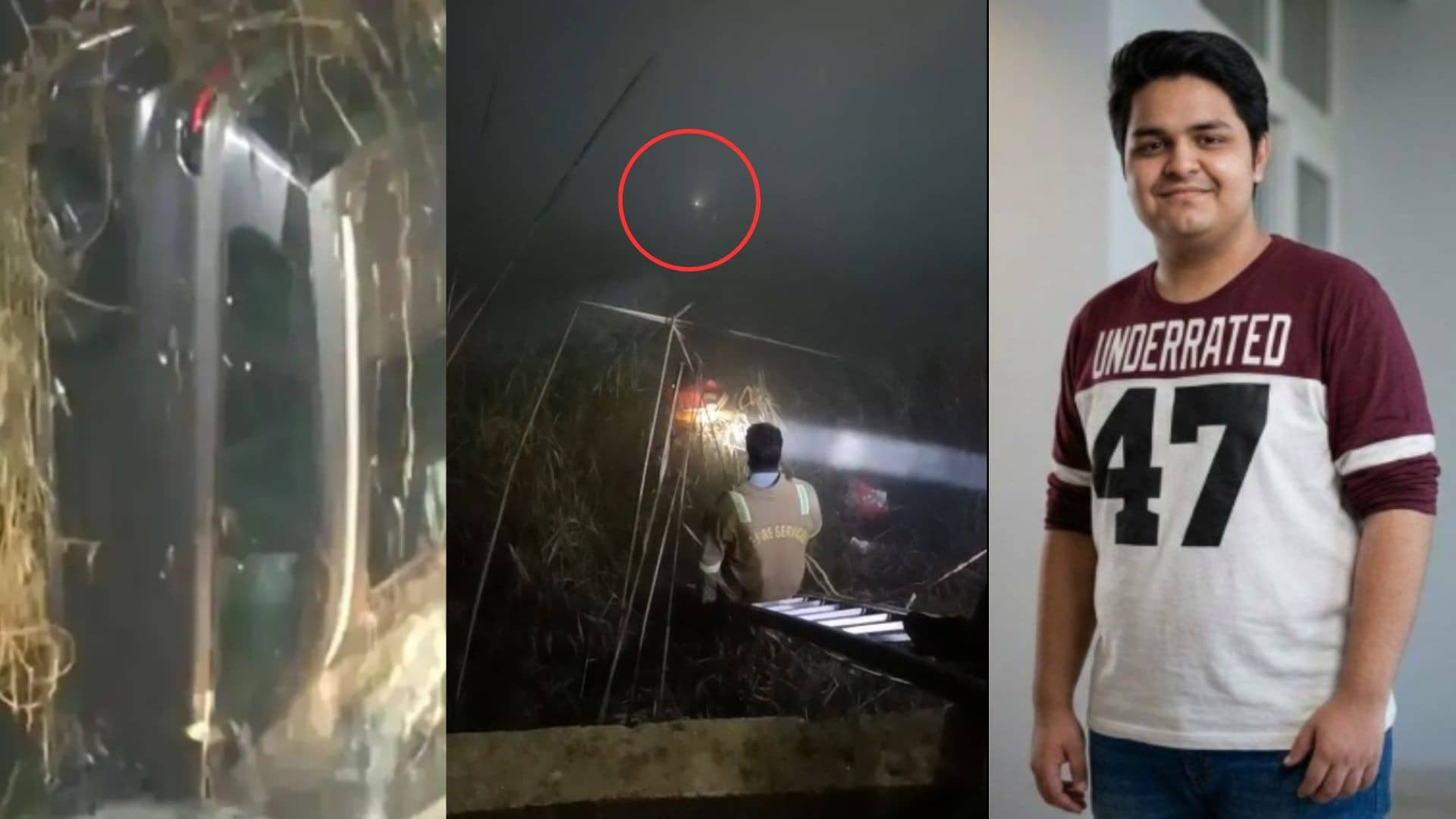 Noida Engineer Death: 'फ्लैश लाइट जला मांगता रहा मदद, रेस्क्यू टीम बोली कोशिश कर फिर...', देखते-देखते डूब गया युवराज, घटना का VIDEO आया सामने