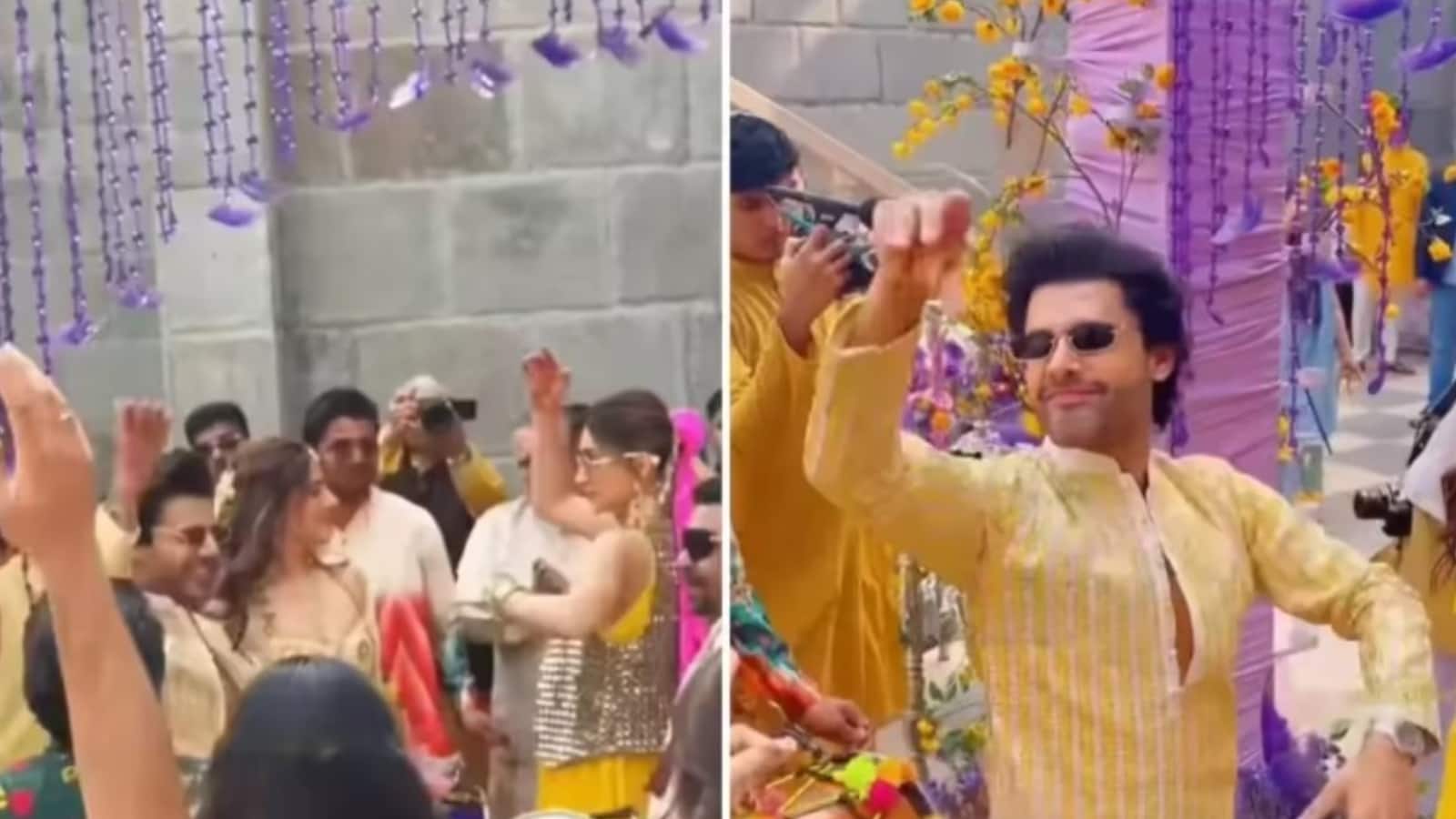 Nupur Sanon-Stebin Ben Haldi: नुपुर सेनन की हल्दी सेरेमनी की वीडियो हुई वायरल, ढोल पर नाचती नजर आईं कृति