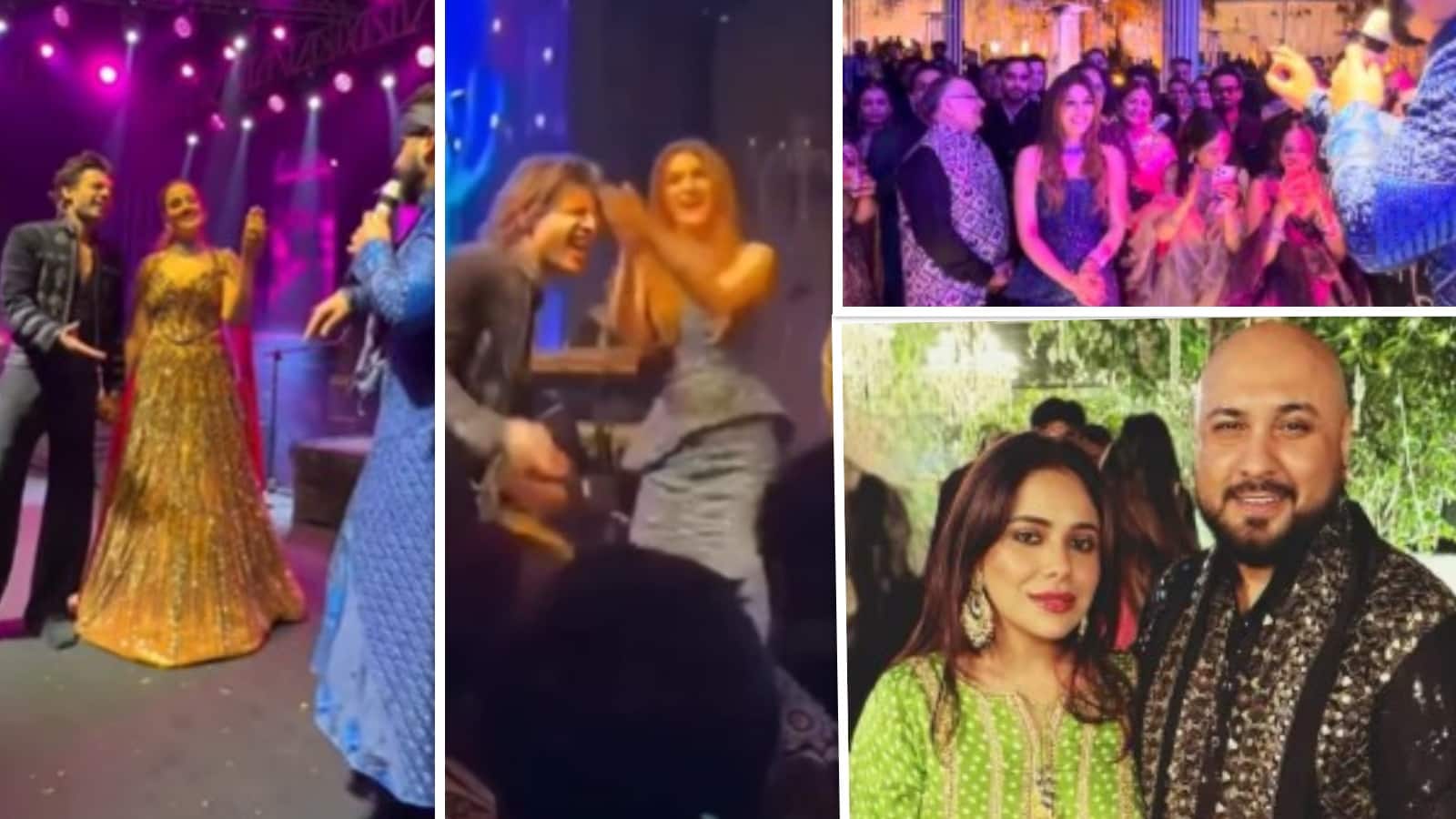 Nupur Sanon Stebin Ben wedding: बी प्राक ने नुपुर-स्टेबिन की शादी में बांधा समां, जमकर नाची बहन कृति सेनन