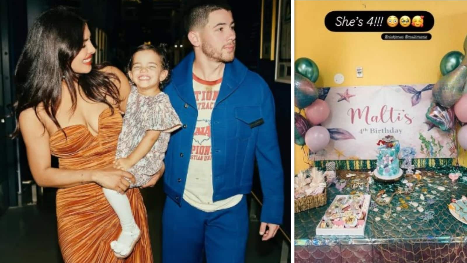 Malti Birthday: 4 साल की हुई प्रियंका चोपड़ा-निक जोनस की लिटिल गर्ल, देसी गर्ल ने शेयर की बर्थडे फोटोज