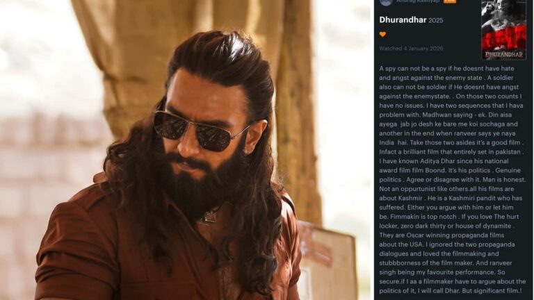 Anurag Kashyap: अनुराग कश्यप ने ‘धुरंधर’ स्टारर रणवीर सिंह की तारीफ, फिल्म के लिए कही ये बड़ी बात