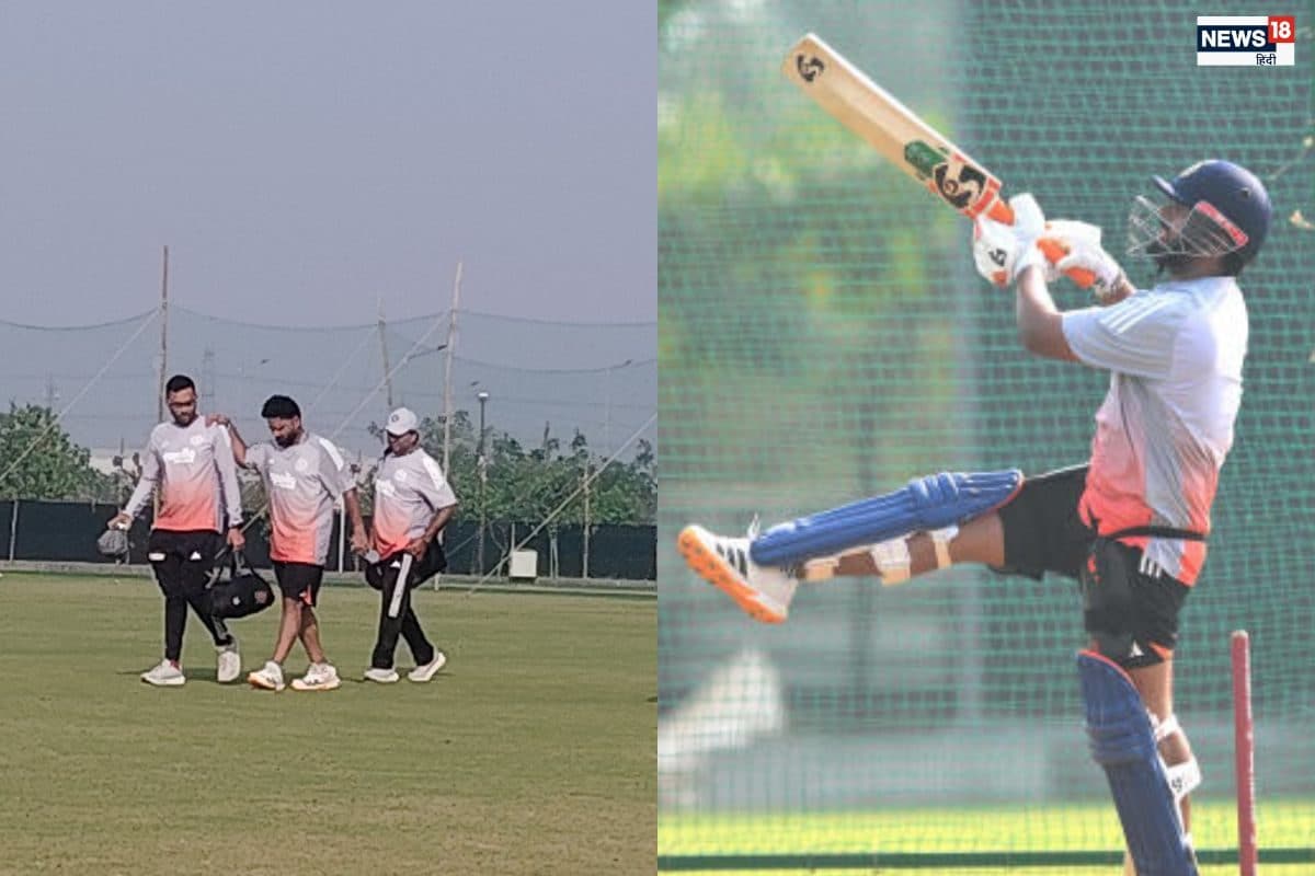 टीम इंडिया के प्रैक्टिस सेशन से आई डरावनी तस्वीर, फैंस की बढ़ी धड़कनें, स्टार बल्लेबाज चोटिल