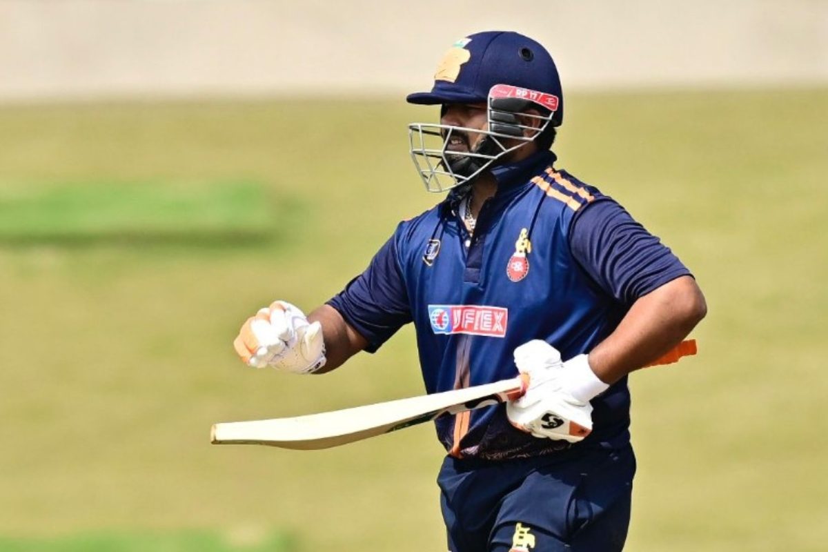 ऋषभ पंत की नाबाद अर्धशतकीय पारी और हर्षित राणा के 'चौके' से दिल्ली को मिली जीत