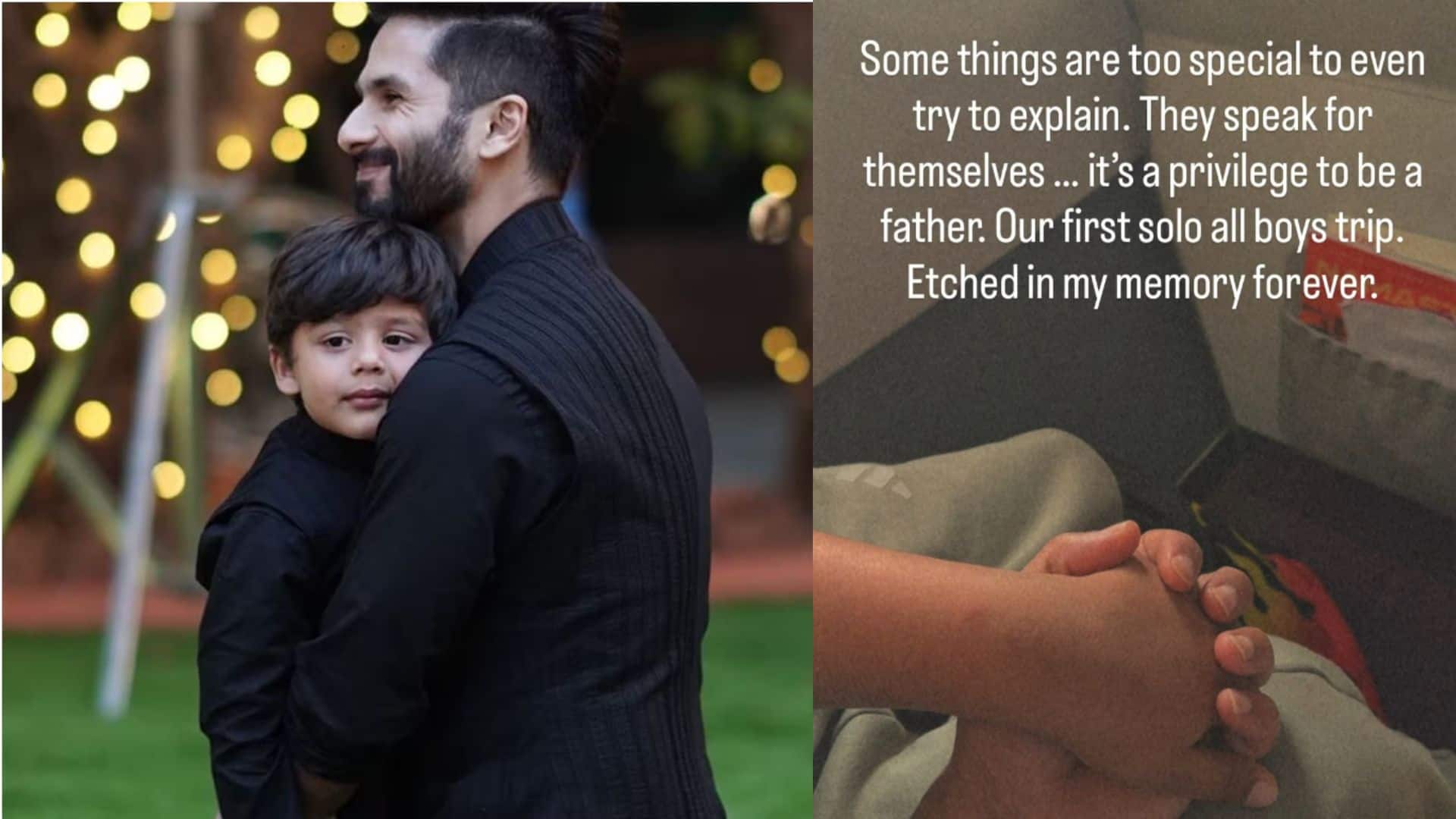 Shahid Kapoor: शाहिद कपूर ने बेटे जैन संग पहली सोलो ट्रिप पर साझा किया भावुक पल, बोले – “हमेशा याद रहेगा”