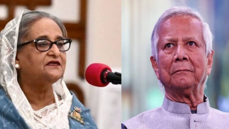 'कातिल, लुटेरा और भ्रष्ट यूनुस ने देश को खून से लथपथ कर दिया, हर तरफ चीखें...', पूर्व PM शेख हसीना का बांग्लादेश के हालात पर फूटा गुस्सा