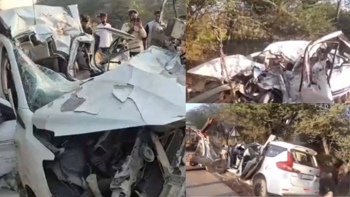 BREAKING: राजस्थान के सीकर में भीषण सड़क हादसा, ट्रक और कार की टक्कर में 6 लोगों की दर्दनाक मौत, 3 घायल