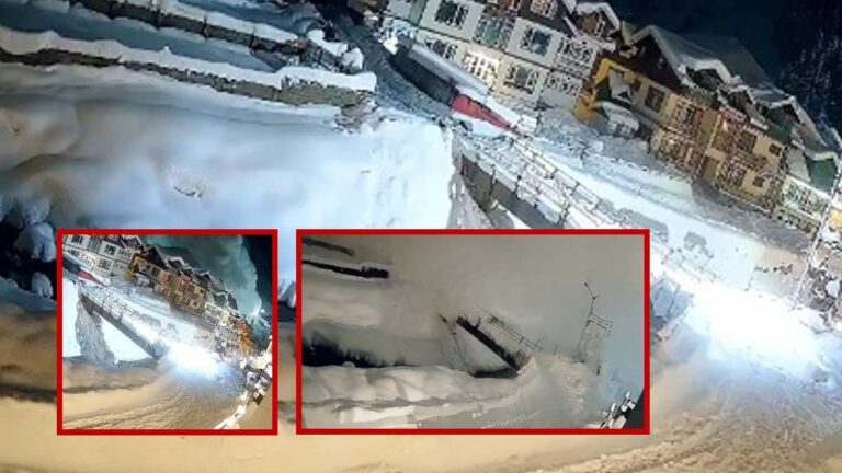 Sonamarg Avalanche: जम्मू-कश्मीर में भारी बर्फबारी, सोनमर्ग में भीषण हिमस्खलन, सैकड़ों घर दबे; रोंगटे खड़े कर देगा Video