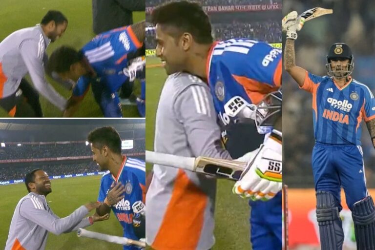 सूर्या भाऊ दिल जीत लिया... फॉर्म में लौटे सूर्यकुमार यादव ने इस शख्स के छुए पैर, टीम इंडिया की है 'जान'