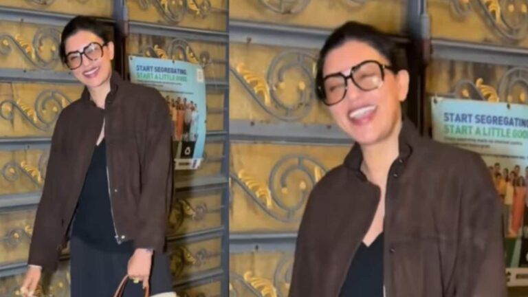 Sushmita Sen: कैजुअल लुक में पैप से चिटचैट करती नजर आईं सुष्मिता सेन, फैंस हुए दीवाने