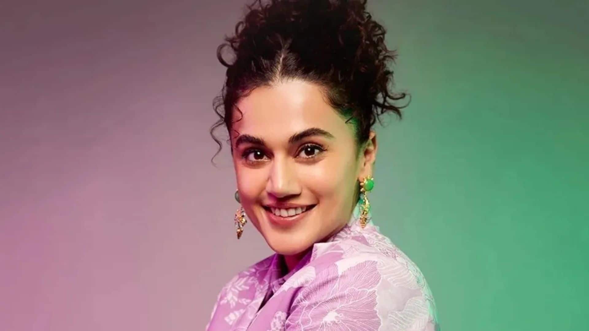 Taapsee Pannu: बॉलीवुड के पीआर गेम पर तापसी पन्नू का तीखा प्रहार, कहा- 'दूसरों को नीचे गिराने के लिए पैसे क्यों?'