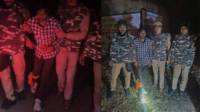 UP Encounter: बलिया में पुलिस के साथ गौ तस्कर की मुठभेड़, 25 हजार के इनामी को लगी गोली, भारी मात्रा में हथियार बरामद