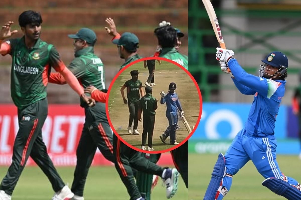 भारत-बांग्लादेश मैच में गरमाया माहौल, वैभव सूर्यवंशी की बांग्लादेशी प्लेयर से भिड़ंत, भारतीय स्टार ने उंगली दिखाकर की बोलती बंद