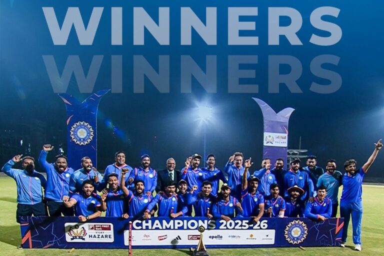 अथर्व तायडे के शतक ने विदर्भ को बनाया चैंपियन, पहली बार जीता विजय हजारे ट्रॉफी का खिताब