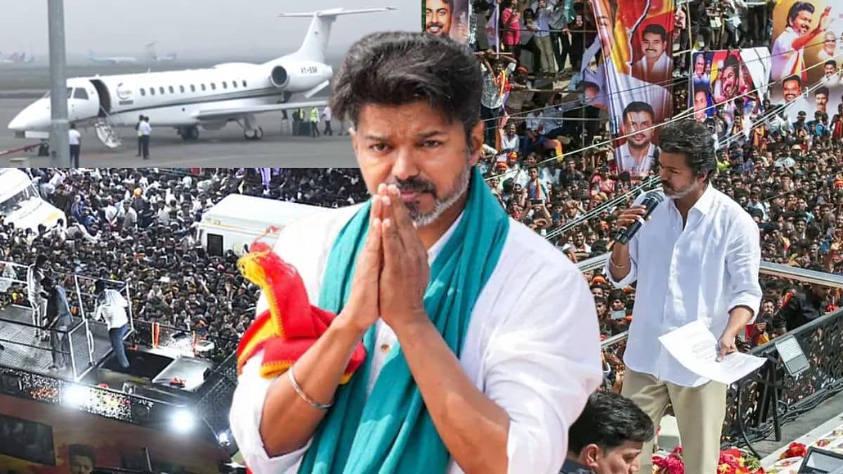 करूर भगदड़ केस में CBI के सामने थलापति विजय की आज पेशी, 41 लोगों की हुई थी मौत, चार्टर्ड फ्लाइट से पहुंचे दिल्ली