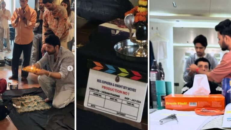 Vineet Kumar Siingh: विनीत कुमार सिंह ने सैयामी खेर के साथ शुरू किया अगला प्रोजेक्ट, सेट पर पूजा करते आए नजर