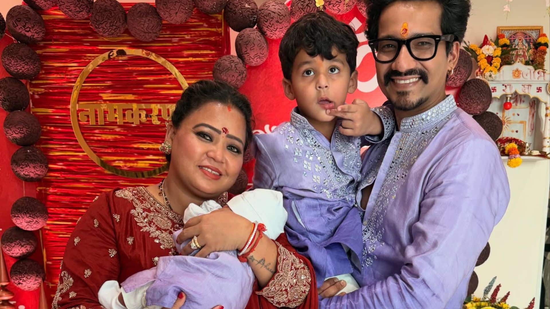 Bharti Singh: कॉमेडियन भारती सिंह और हर्ष लिंबाचिया ने दूसरे बेटे का किया नामकरण, जानिए इस नाम के खास मायने