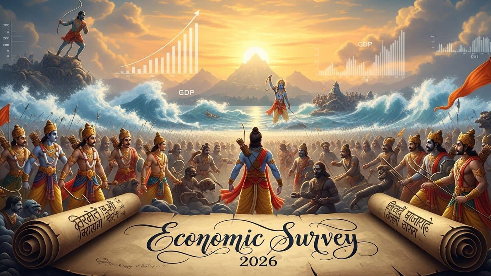 Economic Survey 2026: आर्थिक सर्वे में रामायण के 'युद्ध कांड' की हुई एंट्री, जानें उस एक लाइन का असली मतलब
