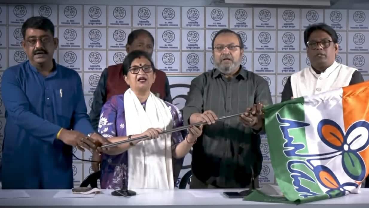 बंगाल चुनाव से पहले BJP को बड़ा झटका! मोयना के नेता चंदन मंडल हुए TMC में शामिल
