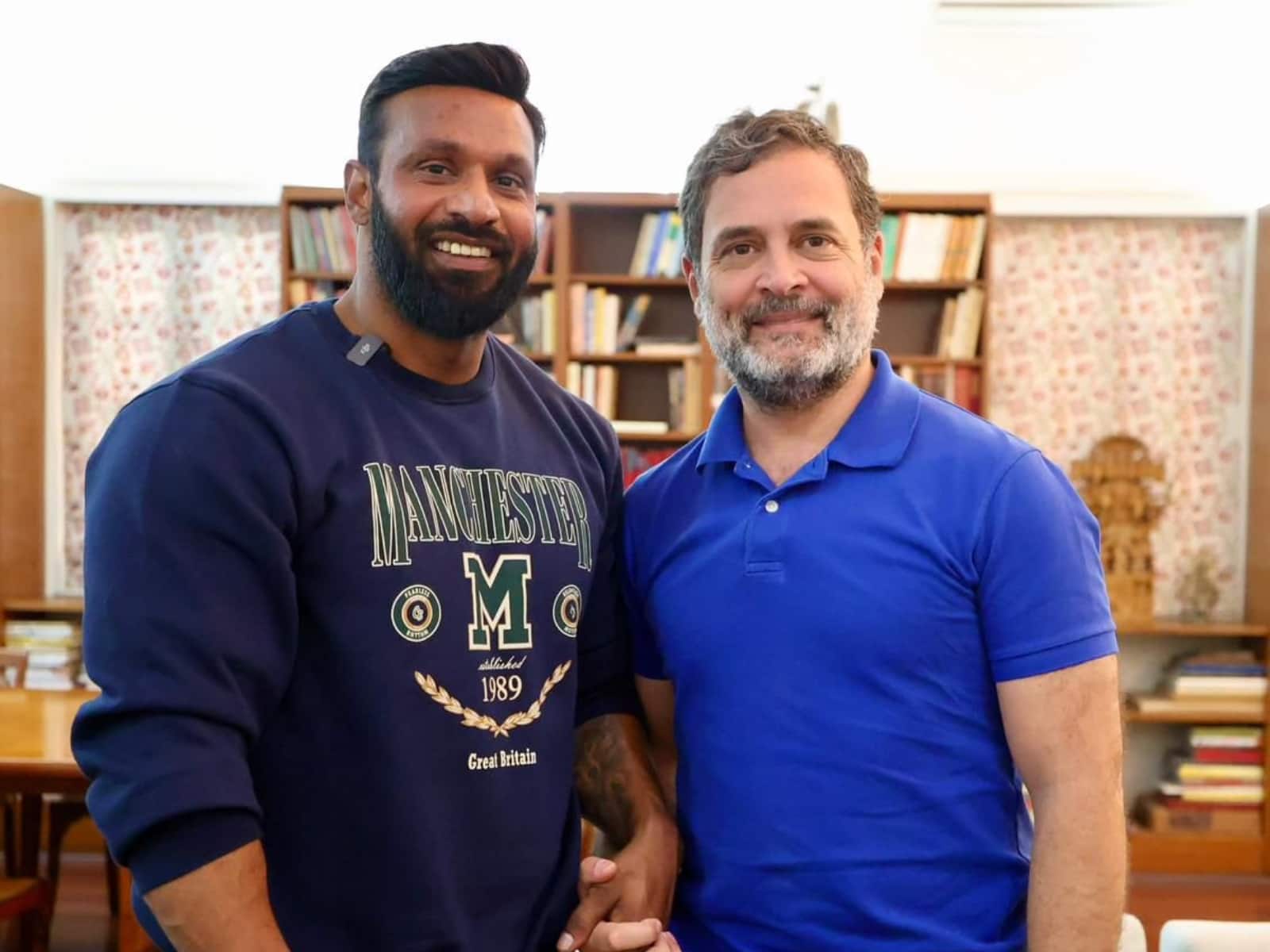 'बनूंगा आपके जिम का मेंबर...', मोहम्मद दीपक से दिल्ली में मुलकात के बाद बोले राहुल गांधी