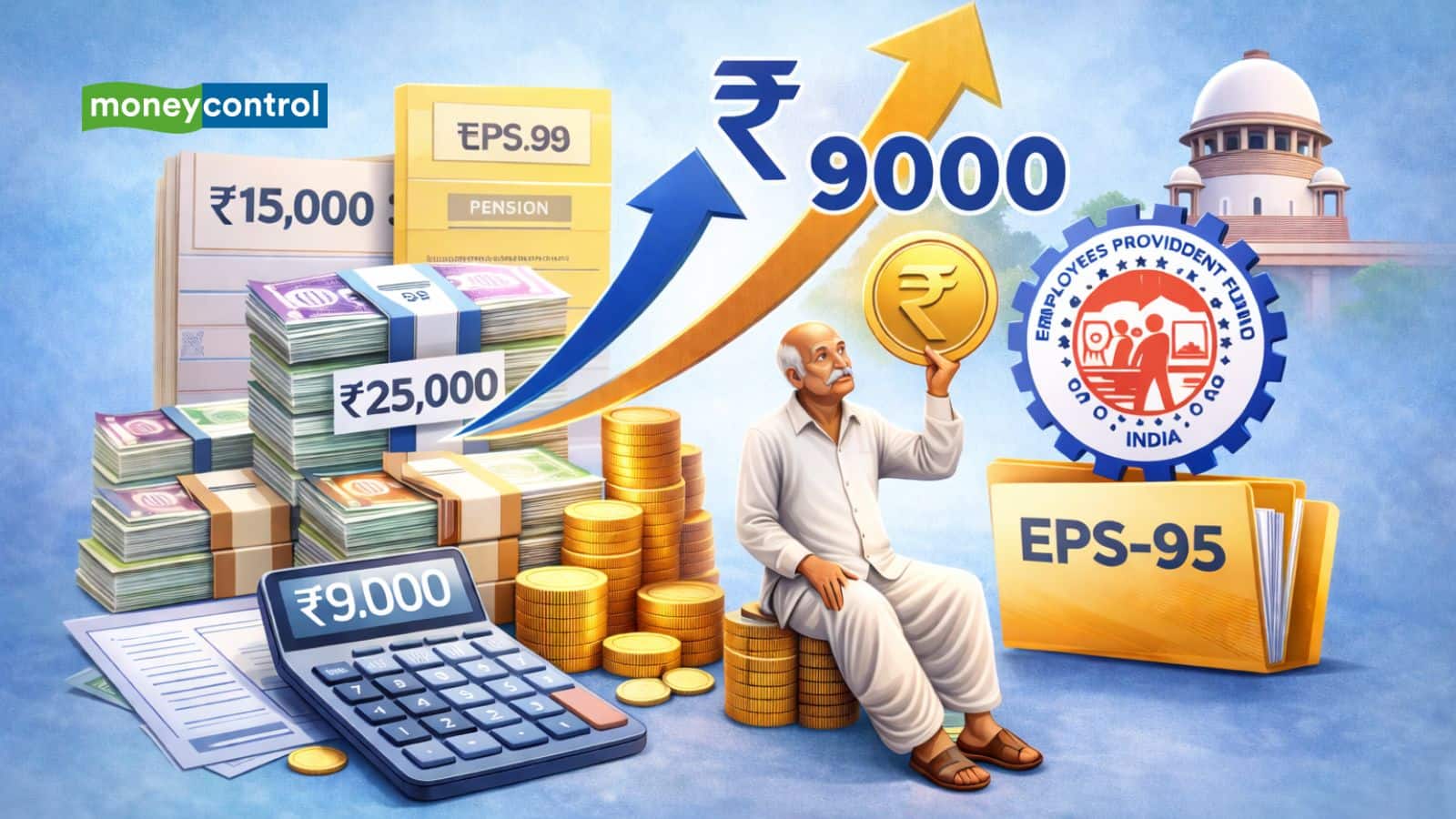 EPFO Pension: प्राइवेट कर्मचारियों की न्यूनतम पेंशन को ₹9000 करेगी सरकार? समझिए क्या कहता है कैलकुलेशन