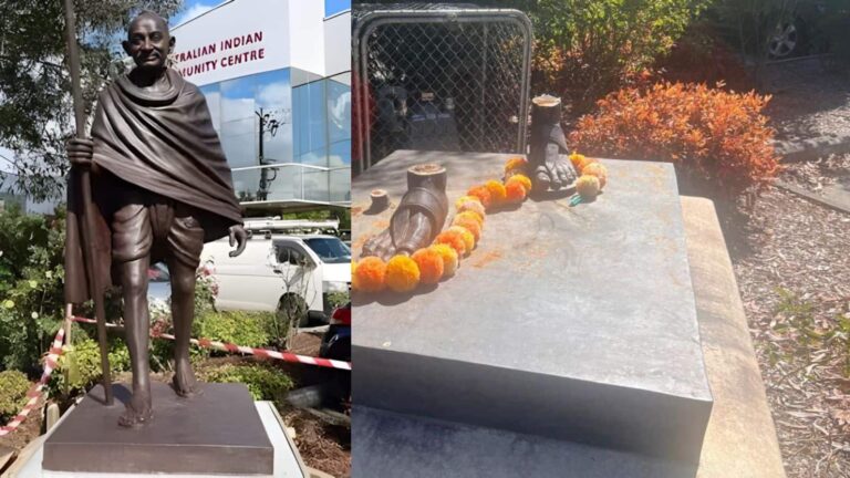 शर्मनाक: ऑस्ट्रेलिया में कैसे चोरी हुई महात्मा गांधी की 420 Kg की कांस्य प्रतिमा? पैरों से काटकर ले गए चोर!