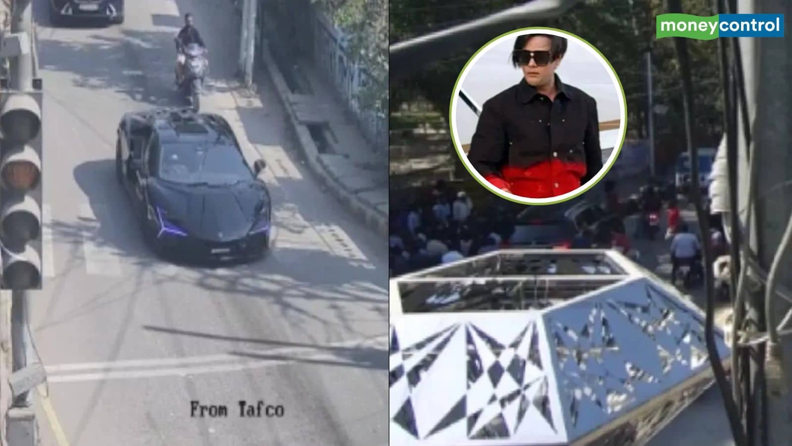 Kanpur Lamborghini Crash: लैंबॉर्गिनी कार हादसे का CCTV फुटेज आया सामने, एक्सीडेंट होते ही शिवम मिश्रा को उठा ले गए बाउंसर, देखें वीडियो