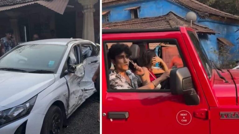 गोवा में किराए की थार से मारी टक्कर...एक शख्स की मौत, लोगों ने लगाया सीट बदलने का आरोप