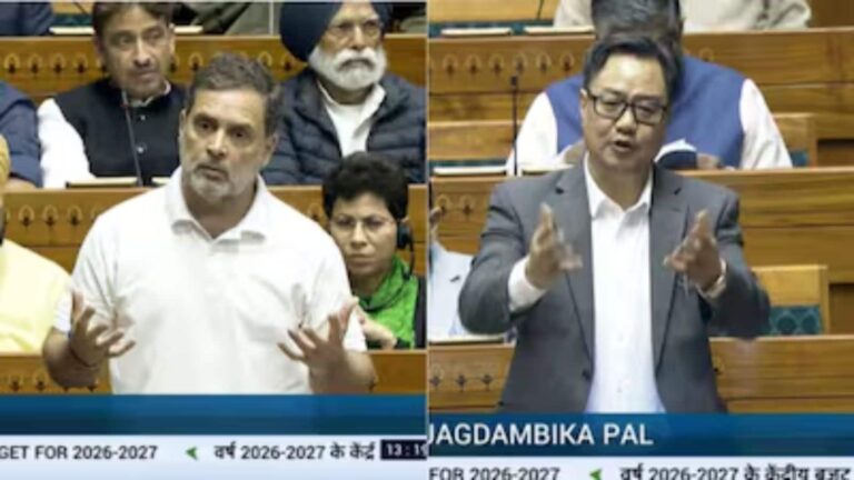 'आरोप साबित करें', राहुल गांधी ने US-इंडिया ट्रेड डील पर उठाए सवाल, तो किरेन रिजिजू ने किया पलटवार