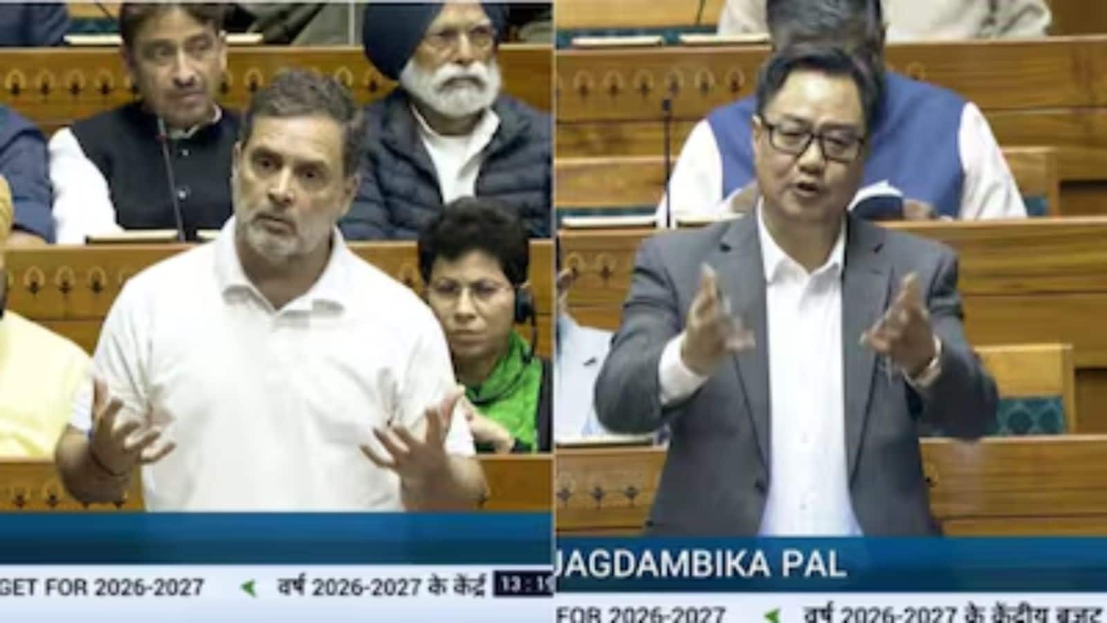 'आरोप साबित करें', राहुल गांधी ने US-इंडिया ट्रेड डील पर उठाए सवाल, तो किरेन रिजिजू ने किया पलटवार