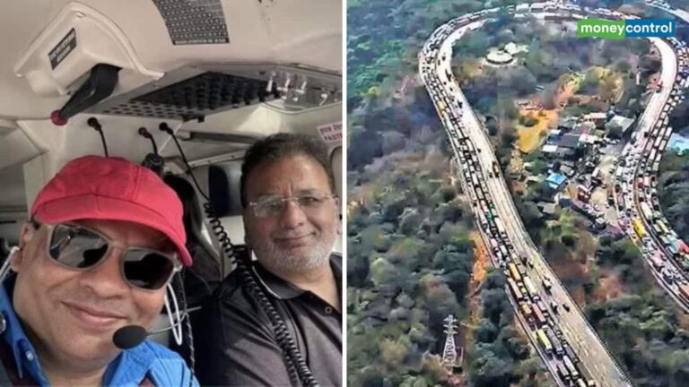 Mumbai-Pune Expressway Traffic Jam: मुंबई-पुणे एक्सप्रेसवे पर जाम में फंसे उद्योगपति ने हेलीकॉप्टर का लिया सहारा, 33 घंटे बाद ट्रैफिक बहाल