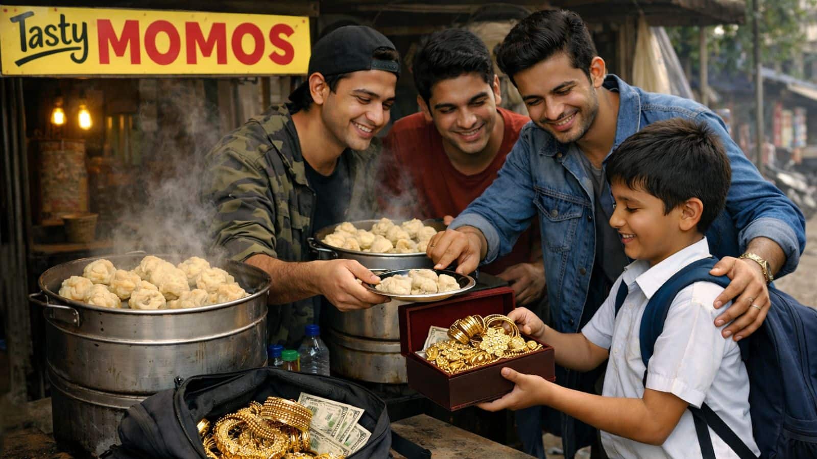 Momos के बदले 85 लाख के गहने ले उड़े शातिर लड़के! पुलिस जांच में जुटी