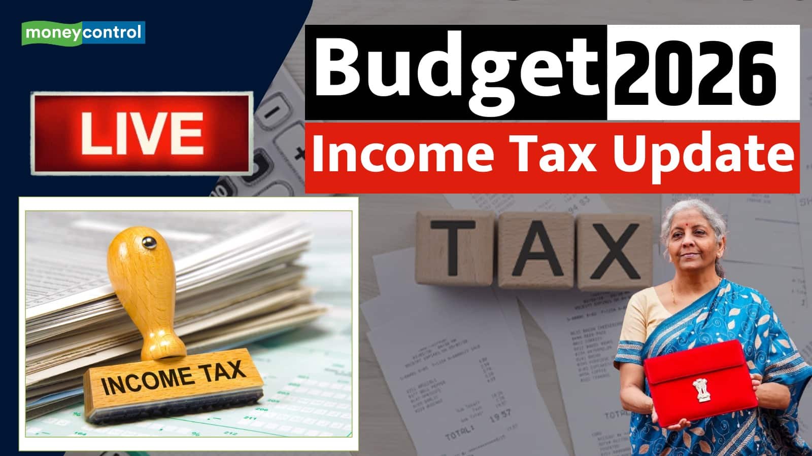 Income Tax Slab Live: आज टैक्सपेयर्स के लिए खुल सकता है राहत का पिटारा, स्टैंडर्ड डिडक्शन और टैक्स स्लैब पर टिकी सबकी नजर