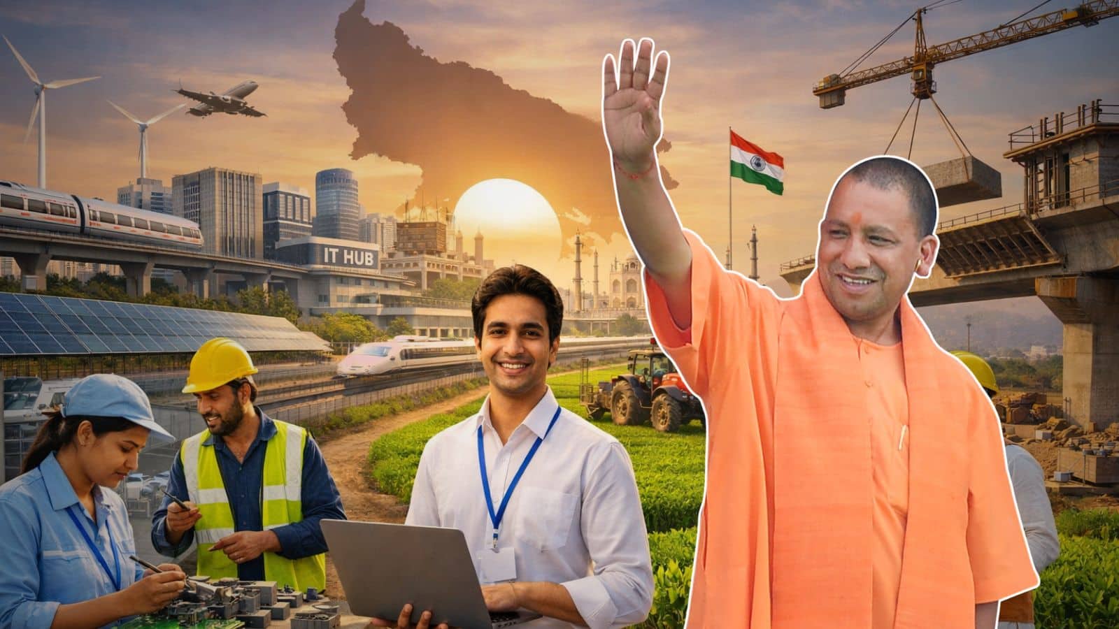 Opinion: रोजगार के मानचित्र पर 'अवसरों की धरती' बनकर उभर रहा उत्तर प्रदेशः पलायन नहीं, युवाओं की प्रगति का बना माध्यम