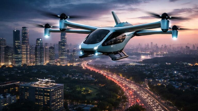 AI-Powered Air Taxi: 36 किमी का सफर सिर्फ 8 मिनट में, बिना ईंधन के, भारत की पहली एयर टैक्सी AI समिट में पेश
