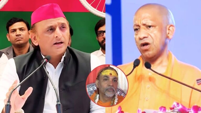 'इस तरह के घटिया आरोप...', FIR के बाद अविमुक्तेश्वरानंद सरस्वती के समर्थन में उतरे अखिलेश यादव, CM योगी पर खूब बरसे
