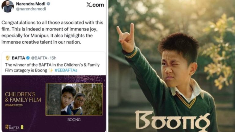 Boong: बाफ्टा 2026 विनर बूंग की टीम को पीएम मोदी ने दी बधाई, जीत पर जताई खुशी