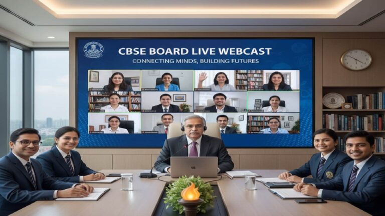 CBSE Board Exam 2026: बोर्ड परीक्षा में हुए बदलावों पर सीबीएसई का लाइव वेबकास्ट आज 11 बजे, बोर्ड अध्यक्ष से सीधे जुड़ेंगे सभी स्कूल