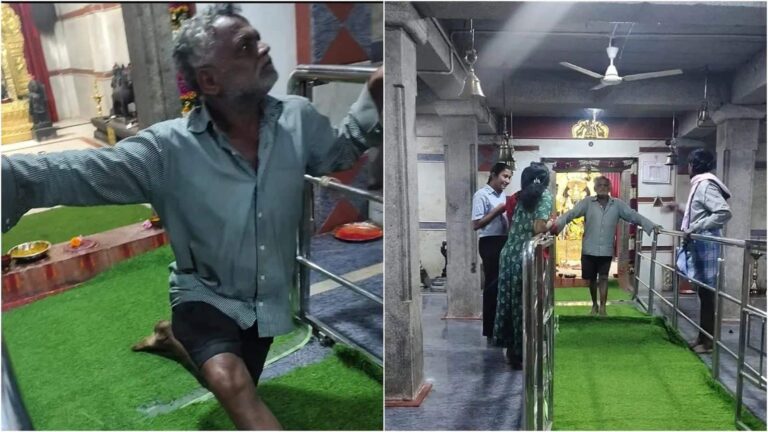 VIDEO: कर्नाटक में नवविवाहित दलित कपल को मंदिर जाने से रोका! शख्स ने सरेआम बेइज्जत कर बाहर निकाला, वीडियो वायरल