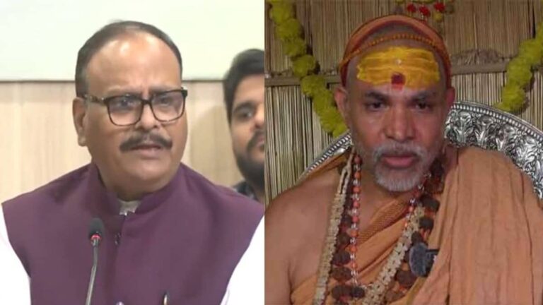 UP: डिप्टी CM ब्रजेश पाठक ने 100 बटुकों का किया अभिनंदन तो अविमुक्तेश्वरानंद बोले- हिंदू समाज में उनसे जवाब देते नहीं बन रहा, सवाल ये है कि...