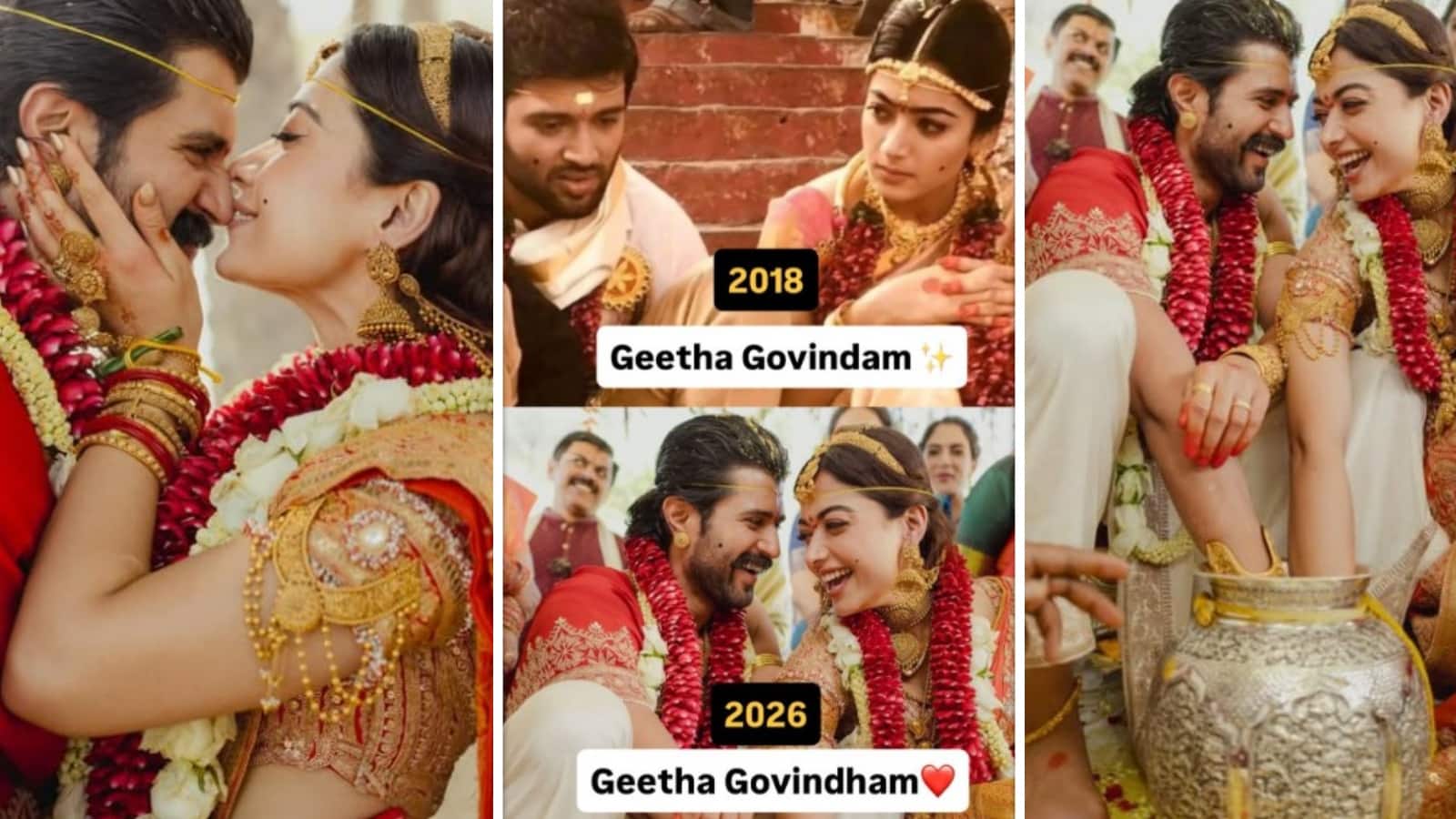 Rashmika-Vijay Wedding: पहली फिल्म गीता गोविंदम् से विजय देवरकोंडा-रश्मिका मंदाना के वेडिंग लुक का है खास कनेक्शन, आपने किया नोटिस?
