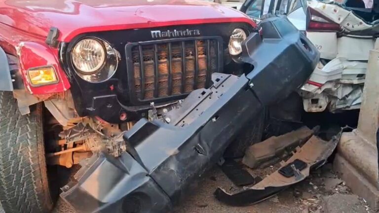 जाको राखे साइयां मार सके ना कोई... गोवा में तेज रफ्तार थार और कार की भीषण टक्कर में 5 महीने का मासूम बाल-बाल बचा, 65 वर्षीय बुजुर्ग की मौत