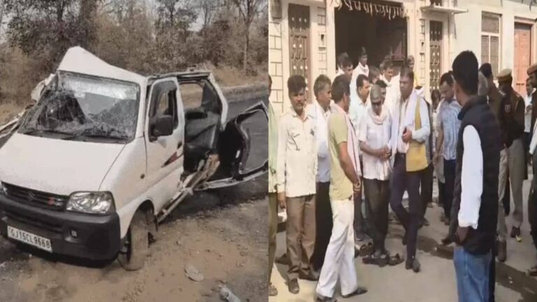 कलेजा चीर देने वाला मंजर… एक ही चिता पर मां और बेटे का अंतिम संस्कार, पाली में एक साथ उठीं परिवार के 5 लोगों की अर्थियां; गांव में पसरा मातम