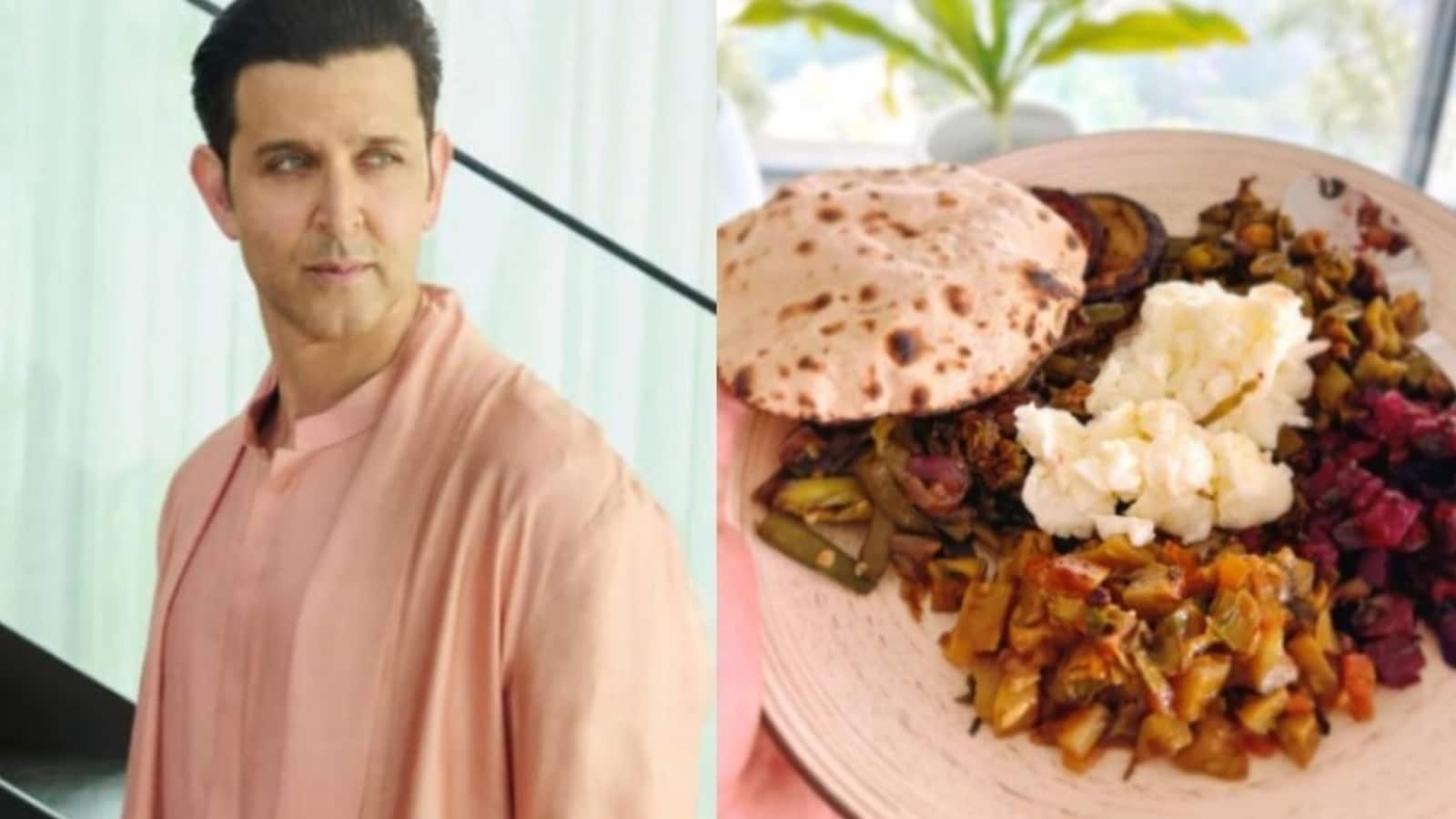 Hrithik Roshan:  फिटनेस फ्रीक ऋतिक रोशन ने फैंस के साथ शेयर किया पोस्ट वर्काउट मील, देसी खाने से सजी दिखी प्लेट