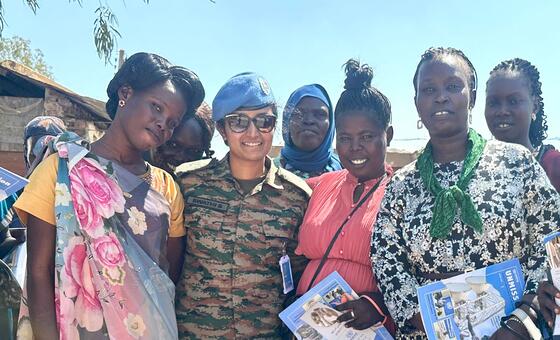 दक्षिण सूडान में विश्वास और विकास का बीज बोने वाली शान्तिरक्षक मेजर स्वाति