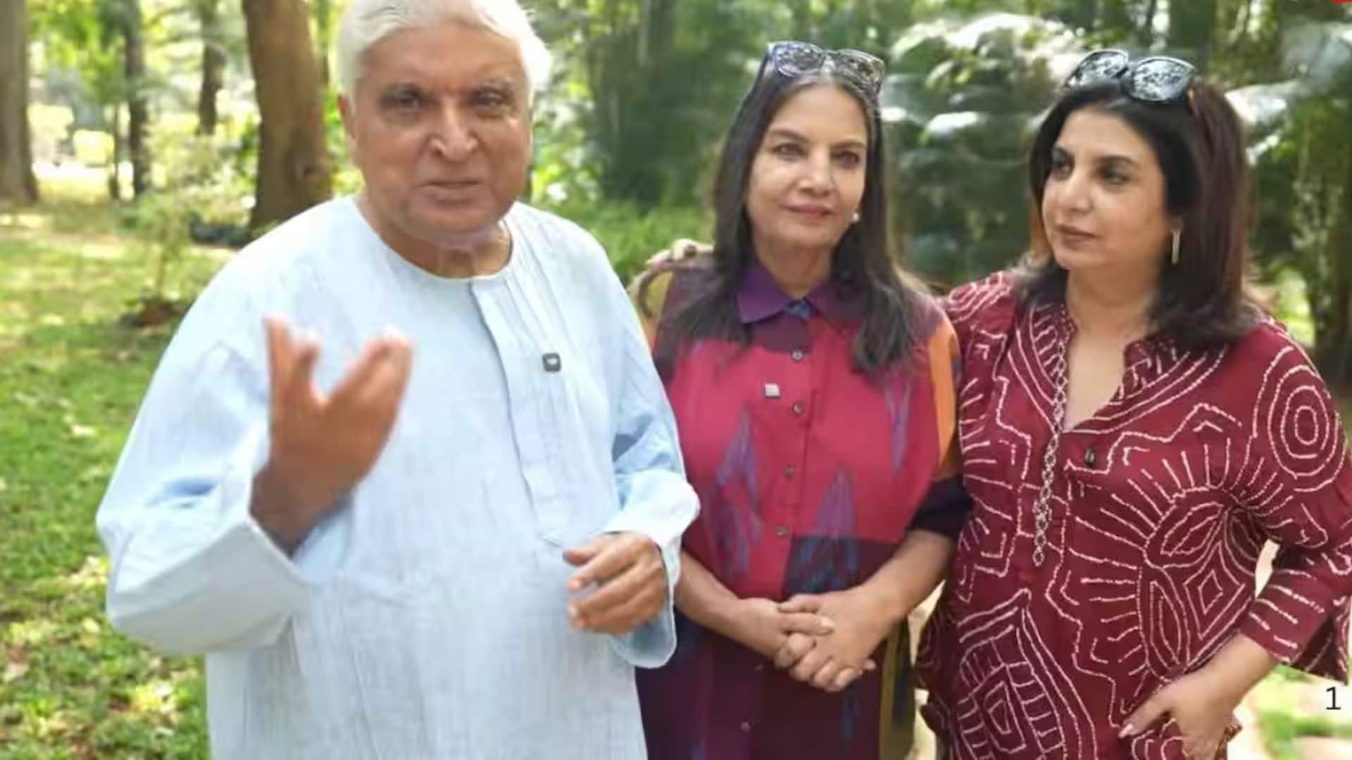Javed Akhtar: खंडाला के आलीशान महल में जावेद अख्तर ने याद किए फुटपाथ पर सोने वाले वे कठिन दिन, फराह खान के ब्लॉग में किया खुलासा