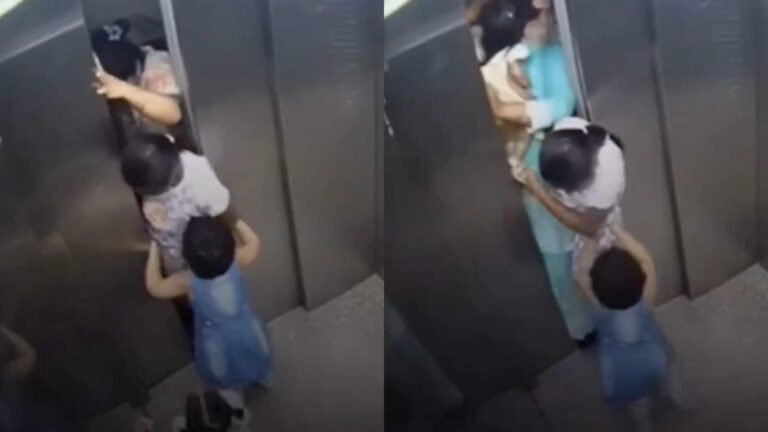 Viral Video: लिफ्ट में फंसी 2 बच्चियां... बहादुर लड़की ने यूं बचाई जान,  वीडियो देख आप भी हो जाएंगे हैरान