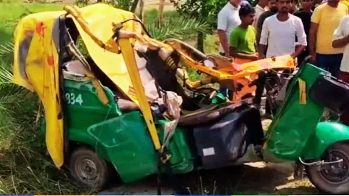 Bihar: पटना में भीषण सड़क हादसा, यात्रियों से भरे ऑटो में ट्रक ने मारी टक्कर; 6 लोगों की मौत, 2 जख्मी
