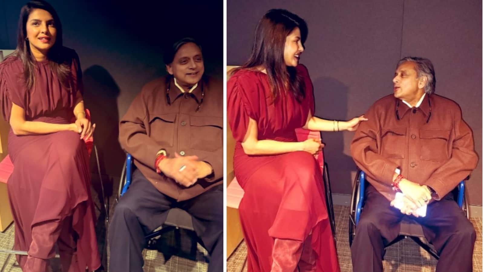 Shashi Tharoor: प्रियंका चोपड़ा से मिलकर शशि थरूर का दिल हुआ गार्डन-गार्डन,  रियूनियन पर कही ये बड़ी बात