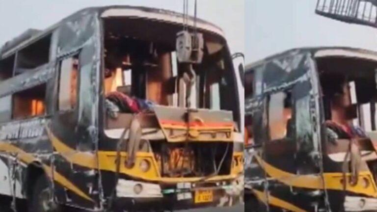 चारों तरफ चीख-पुकार, टूटे शीशे, खिड़कियों से लटके शव... पूर्वांचल एक्सप्रेसवे पर कैसे पलटी डबल डेकर बस? यात्रियों ने सुनाया आंखों देखा मंजर